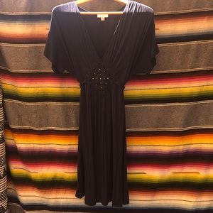 Jersey dress- very flattering 🤗